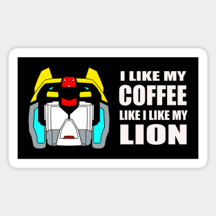 Black Lion Coffee Sticker